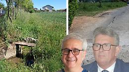Rogge abbandonate e buche profonde: la denuncia dei residenti di Borghetto. "C'&egrave; da vergognarsi a lasciare una situazione cos&igrave;"