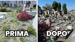 Il cimitero di Gassino oggi racconta un&rsquo;altra storia: ecco come &egrave; cambiato in un anno