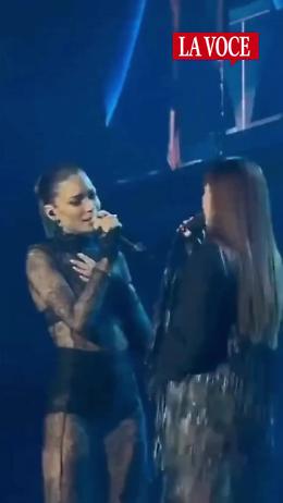 Annalisa ed Elodie omaggiano Ornella Vanoni al Palasport di Roma (VIDEO)