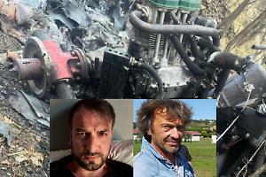 Decollano da Mazzè e muoiono in Liguria: addio al poliziotto-eroe Riccardo Muci e all’istruttore Giuseppe Gabbi