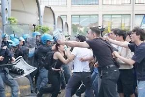Scontri e tensioni a Torino: proteste pro Palestina al Salone del Libro e all’università