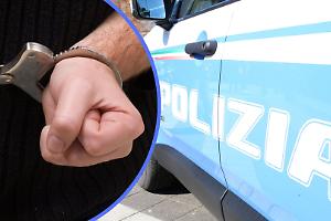 Torino, colpisce la vetrina con un tombino e tenta la fuga: arrestato 33enne in flagrante