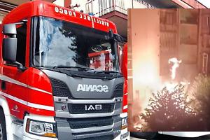 Torino, brucia il giardino della memoria (VIDEO)