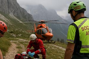 Muore a 2200 metri durante un’escursione: 71enne stroncato da un malore