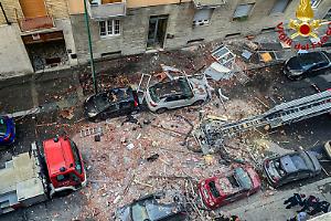 Esplosione in via Nizza, una vittima e un 12enne gravemente ferito: «Sembrava un missile»