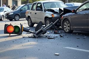 Incidente stradale in Barriera di Milano: semaforo abbattuto, traffico nel caos