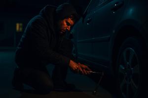 Per vendicarsi della guardia medica, ruba i bulloni delle ruote dell'auto dell'Asl