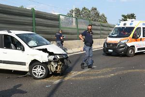 Incidente sulla ex 460 a Lombardore: tre auto coinvolte e feriti con lesioni gravi