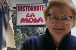 Tonengo piange Mimi, anima del ristorante Moia. "Tei fam?"