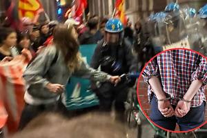 Torino, arresto dopo le proteste a Porta Nuova: sotto accusa il lancio della bicicletta contro la polizia