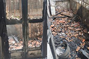 Esplosione e incendio a Torino: palazzo devastato e due cani morti