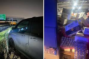 Rubano 62 casse di Champagne a Settimo Torinese, l'inseguimento finisce tra i campi