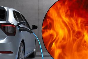 Principio d’incendio su un’auto elettrica in ricarica: evacuata una concessionaria a Rivoli