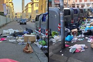 Barriera di Milano sommersa dai rifiuti: strade trasformate in discariche e scoppia la protesta politica