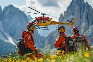 Notte sospesa sulla roccia, due arrampicatori bloccati salvati con un recupero al buio