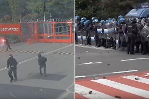 Assalto alla Leonardo di Torino, un minore finisce in comunità dopo le violenze pro Pal