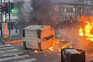 Linea dura sui cortei ProPal: 5 arresti, perquisizioni e accuse pesanti a Torino