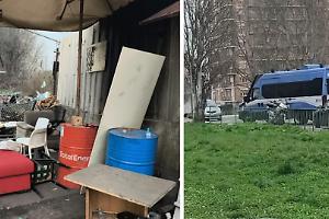 Torino, blitz al parco Sempione contro degrado e spaccio: decine di persone identificate