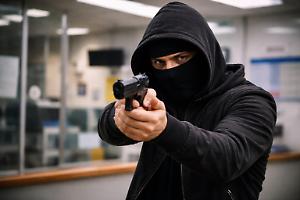 Rapina alle Poste in pieno centro: preso dopo la fuga con la pistola