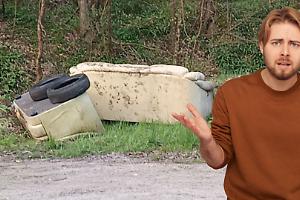 Ancora rifiuti abbandonati nelle colline di Gassino. I cittadini: “Servono telecamere e controlli”