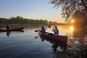 Il pontile del Bricel funziona: arrivano dalla Svizzera per pagaiare sul Po a Chivasso