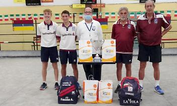 BOCCE. La Tola Chivasso e la Bassa Helvetia conquistano il Trofeo Comune di Rivara
