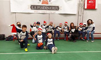 BASEBALL. Il mini baseball del BC Settimo al torneo Babbo Natale 2021
