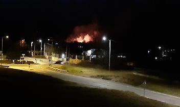 SAN CARLO/VAUDA. A fuoco il parco tra la riserva e l'area militare