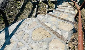SAN COLOMBANO BELMONTE. Terminata la scala, ecco cosa c'è da fare