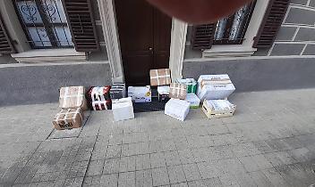 VALLI DI LANZO. Il Rotary Club tira le fila della raccolta beni per l'Ucraina