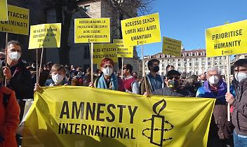 CIRIE'. Amnesty International in piazza il 15 maggio