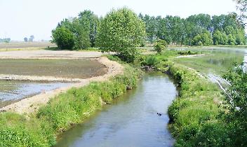 Un tratto della Roggia Camera