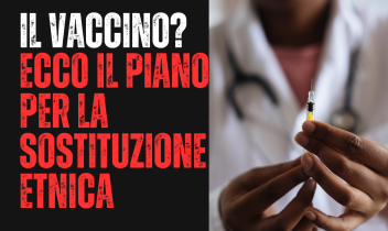 "Il vaccino? Pensato per sterminare la razza bianca e sostituirla con gli africani" (VIDEO)