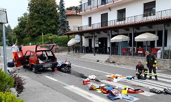 E' morto anche il motociclista. Si chiamava Fabrizio Patti e aveva 31 anni