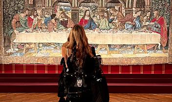 Disabile e appassionata d'arte, costretta a tornare a Masino