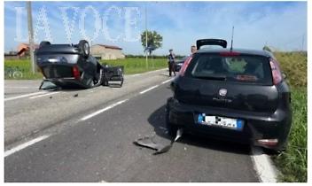 Scontro frontale, morto un motociclista