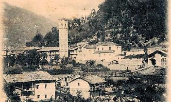 IN FOTO Pessinetto all’inizio del ventesimo secolo