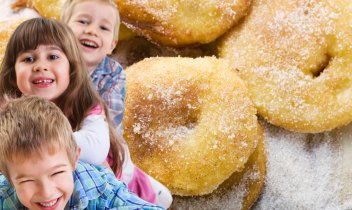 Le frittelle degli Alpini per gli scolari di Mezzenile e Pessinetto