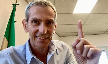 Il sindaco di Cascinette d'Ivrea Davide Guarino