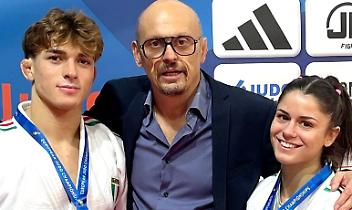 Pierangelo Toniolo tra Federico Ninfo e Giulia Ghiglione