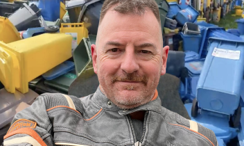 L'ex sindaco di Vistrorio, Federico Steffenina