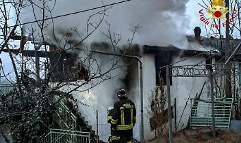 Incendio a Coassolo
