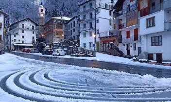 Nevicate spettacolari