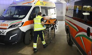 La donna &egrave; stata trasportata d'urgenza in ospedale a Ciri&egrave;