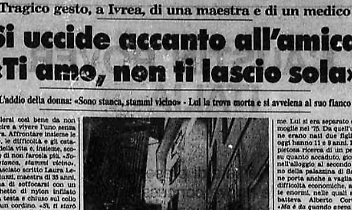 L'amore &egrave; suicidio.