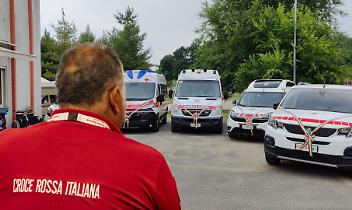Volontari premiati e una nuova ambulanza: festa CRI dopo l'alluvione