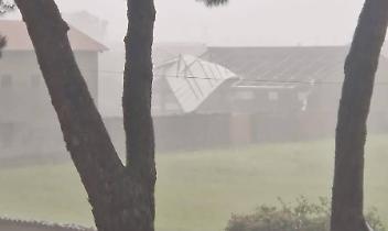 Tromba d'aria a Cigliano: si fa la conta dei danni