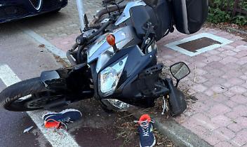 Grave incidente sulla provinciale 590: scontro tra moto e furgone a Cavagnolo (FOTO)