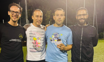 Luca Raviglione premiato come miglior giocatore