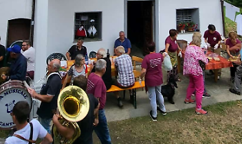 Un momento del gemellaggio musicale